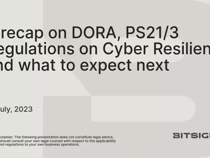 Q324 DORA-PS21-3 Regulations Recap