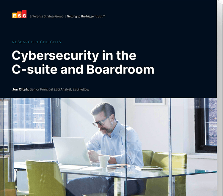 ESG Research: Cybersecurity In The C-Suite and Boardroom