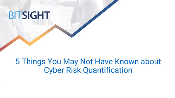 5 Things You May Not Have Known About Cyber Risk Quantification
