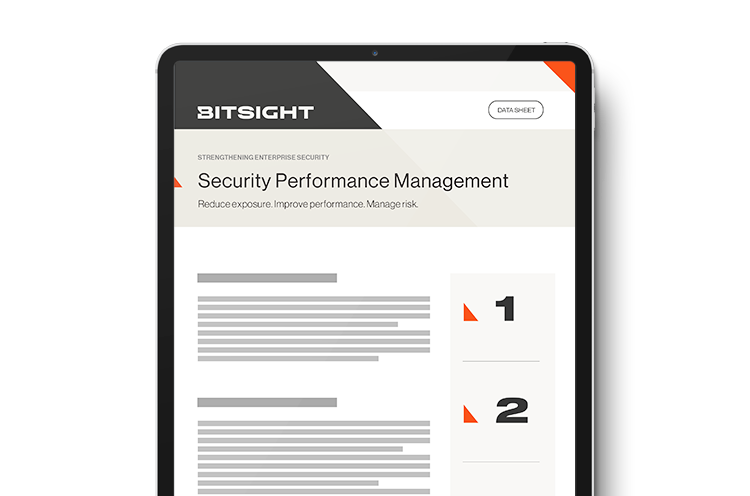 BitSight for Security Performance Management