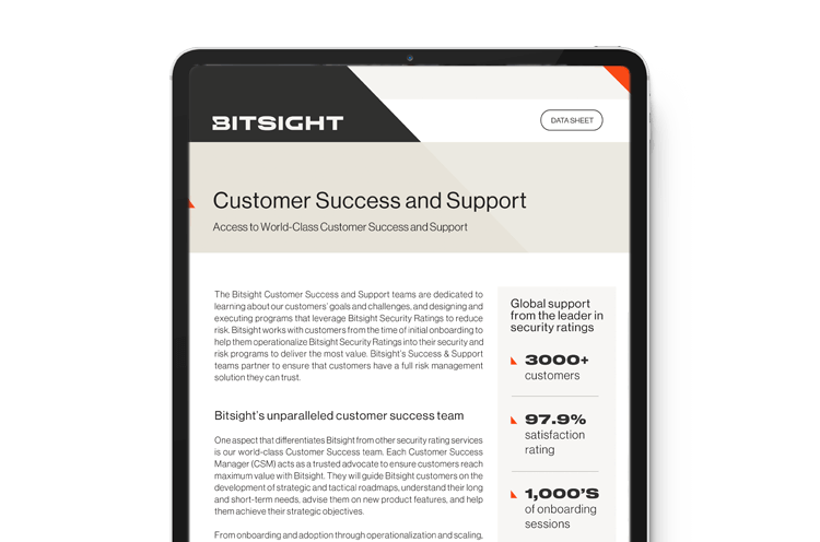 BitSight-Customer-Success-Datasheet