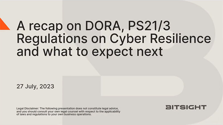 Q324 DORA-PS21-3 Regulations Recap