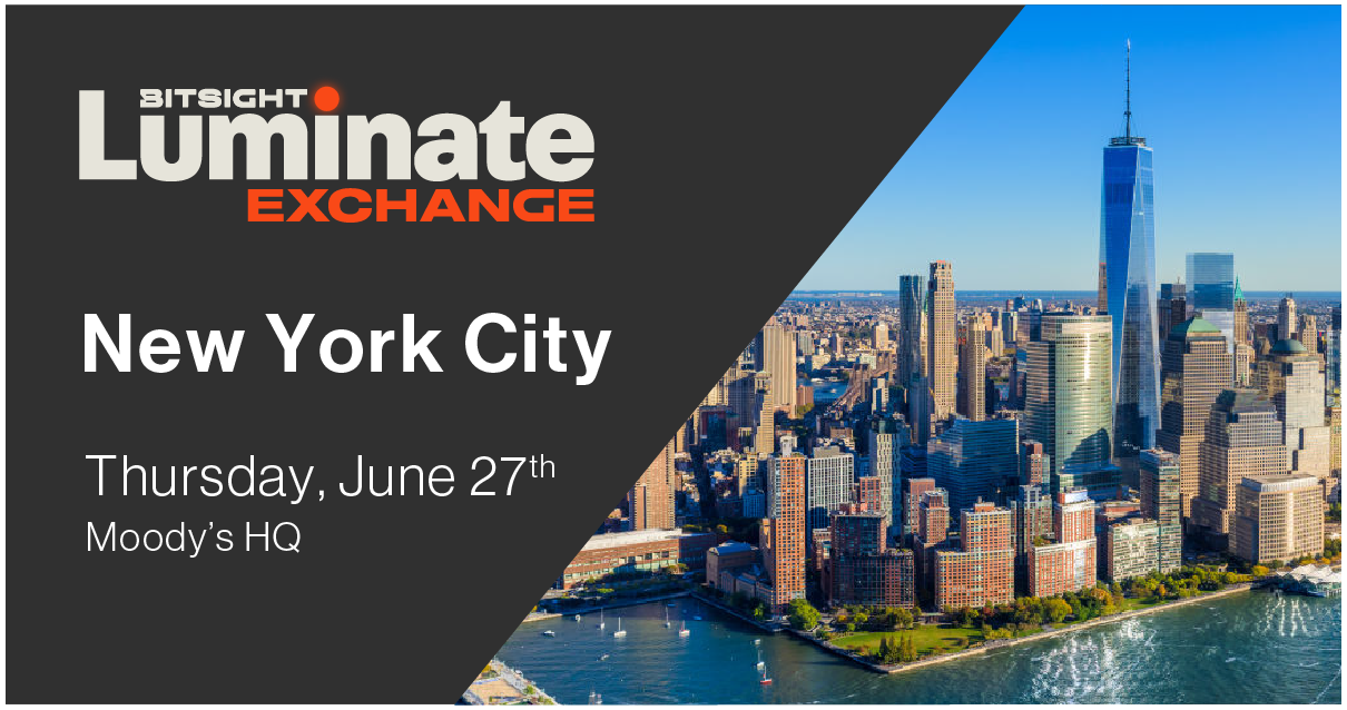 Bitsight Luminate Exchange NYC