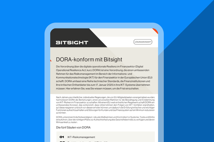 DORA-konform mit Bitsight cover