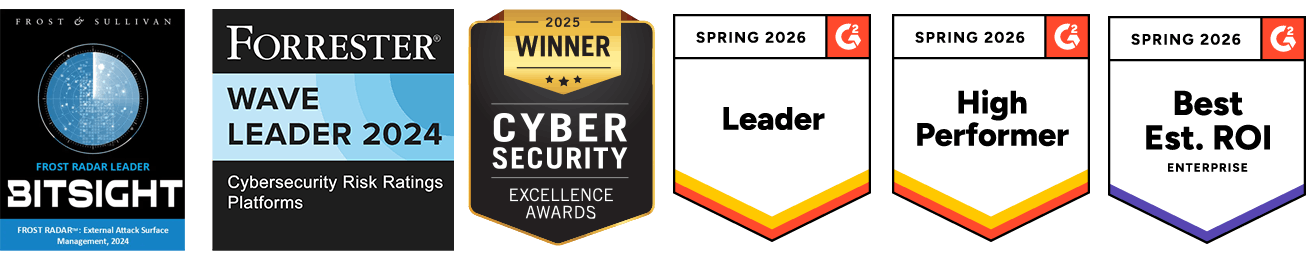 Bitsight cyber risk intelligence awards