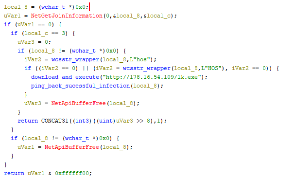 Figure 2 Verification that a device is inside a domain