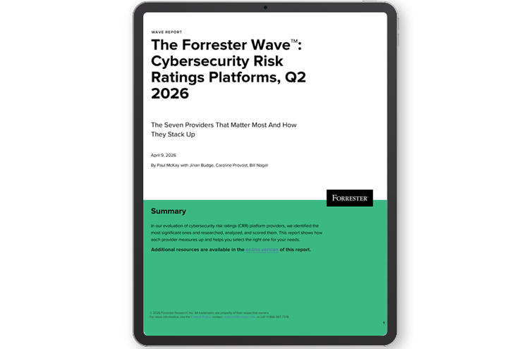 2026 Bitsight Is Named a Leader in The Forrester Wave CTA cover