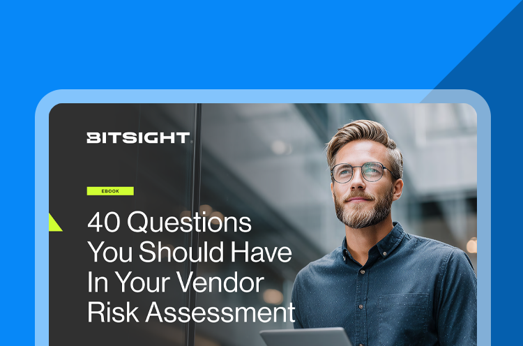 40 questions vendor risk ebook