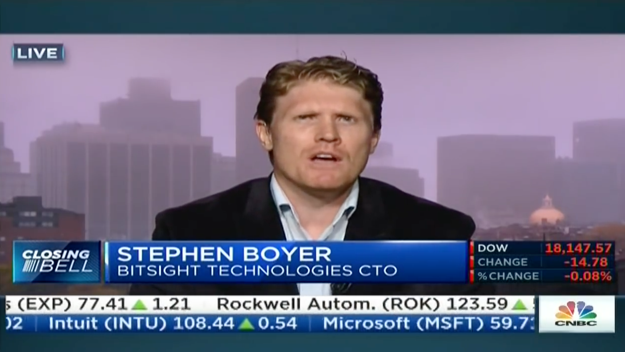 BitSight CTO Stephen Boyer Speaks on CNBC About A Massive DNS Outage