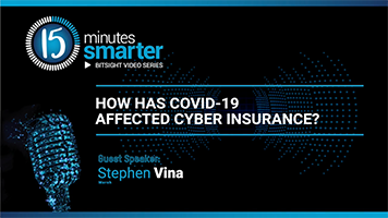 How has Covid-19 affected cyber insurance?