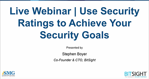 Use Security Ratings to Achieve Your Security Goals