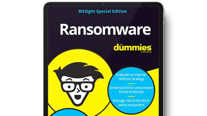 BitSight Ransomware For Dummies Cover