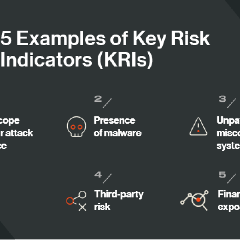 5 Examples of Key Risk Indicators (KRIs)