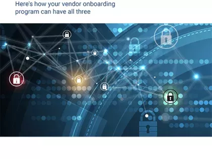 Faster Less Costly More Scalable Vendor Onboarding Cover