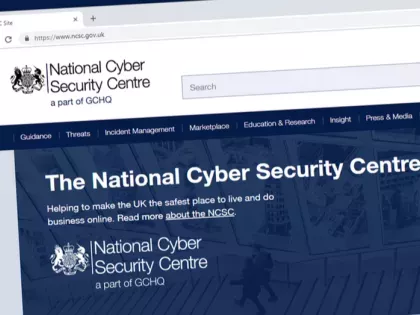 UK cyber resilience cyber security strategy webpage