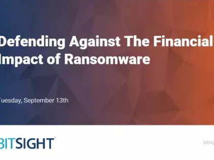 Defending Against The Financial Impact of Ransomware Webinar Intro slide