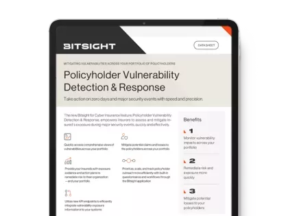 Bitsight Cyber Insurance Policyholder Detection and Response Cover