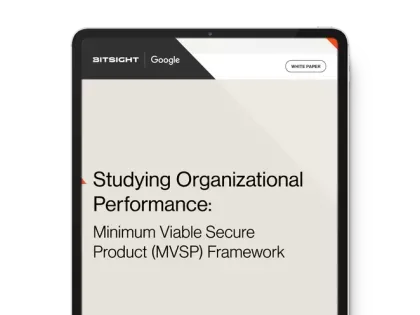 bitsight google studying organizational performance minimum viable secure product framework cover