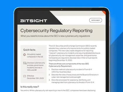SEC Regulations Datasheet