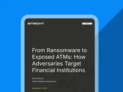 From Ransomware to Exposed ATMs- How Adversaries Target Financial Institutions cover