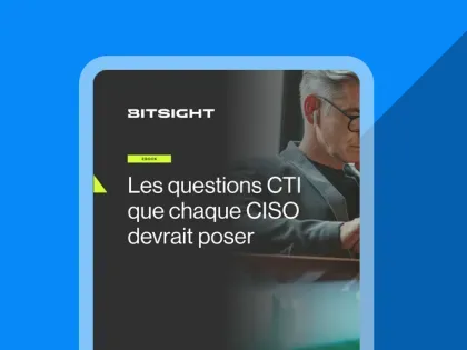 Les questions CTI que chaque CISO devrait se poser cover