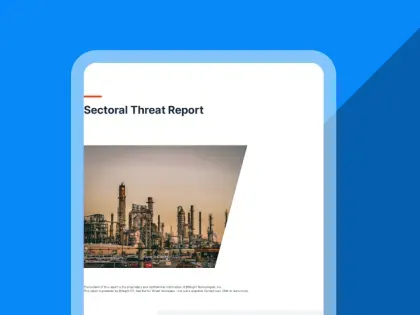 Bitsight Sectoral report cover