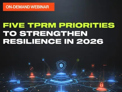 Five TPRM Priorities To Strengthen Cyber Resilience in 2026 cover