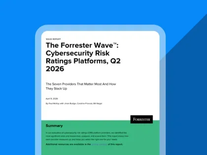 2026 forrester wave cybersecurity ratings platform wave competitors graphic