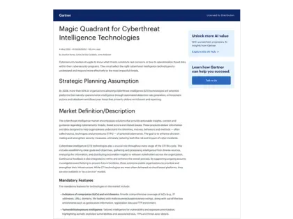 2026 gartner magic quadrant cover