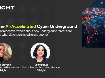 Inside the AI-Accelerated Cyber Underground webinar cover