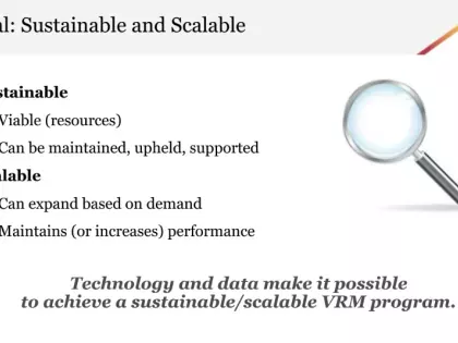On-Demand: How To Create A Scalable & Sustainable VRM Program