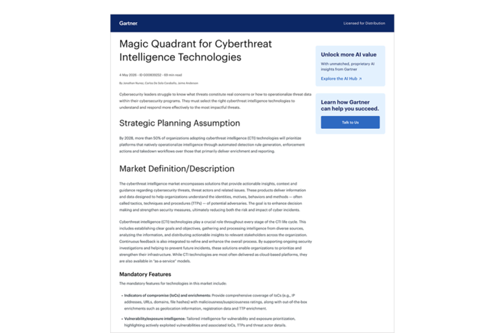 2026 gartner magic quadrant cover