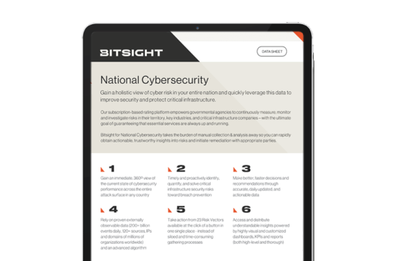 Bitsight for National Security Datasheet Thumb