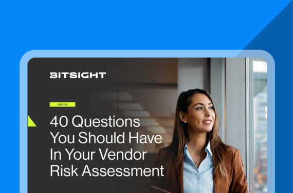 40 questions vendor risk ebook