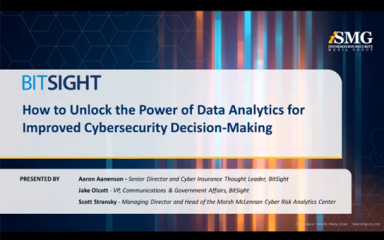 How to Unlock the Power of Data Analytics for Improved Cybersecurity Decision-Making-Video Intro