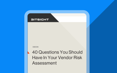 40 questions vendor risk ebook