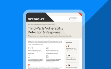 Third-Party Vulnerability Detection and Response