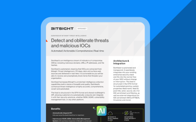 Detect and obliterate threats and malicious IOCs datasheet cover