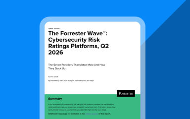 2026 forrester wave cybersecurity ratings platform wave competitors graphic