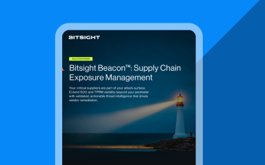 Bitsight beacon supply chain exposure management cover