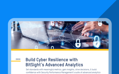 Build Cyber Resilience with Bitsights advanced analytics cover