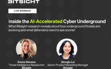 Inside the AI-Accelerated Cyber Underground webinar cover