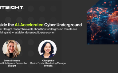 Inside the AI-Accelerated Cyber Underground webinar cover